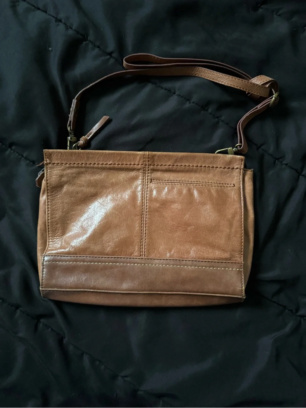 The Sak Colorblock Leather Clutch - Pink, Yellow, Cream & Brown